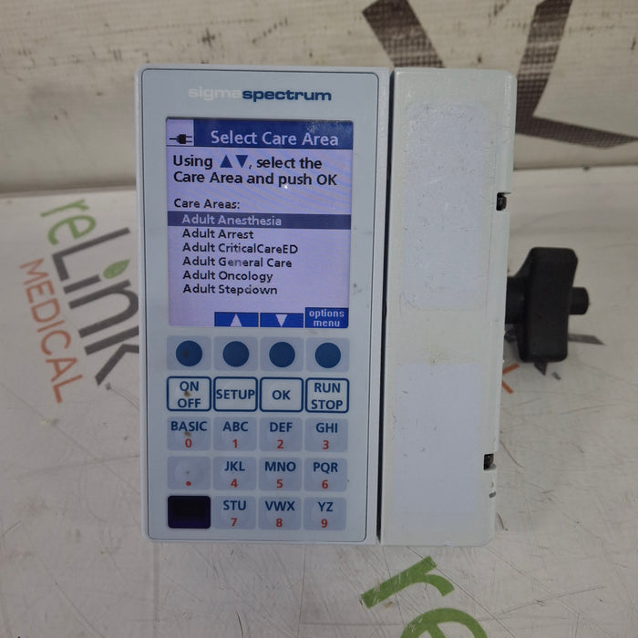 Baxter Baxter Sigma Spectrum 8.00.05 w/o Battery Infusion Pump Infusion Pump reLink Medical