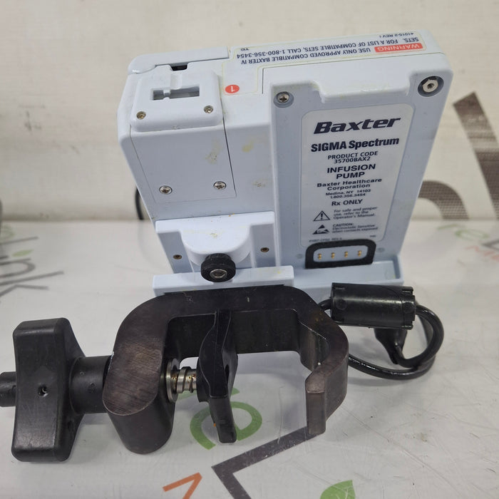 Baxter Sigma Spectrum 8.00.03 w/o Battery Infusion Pump