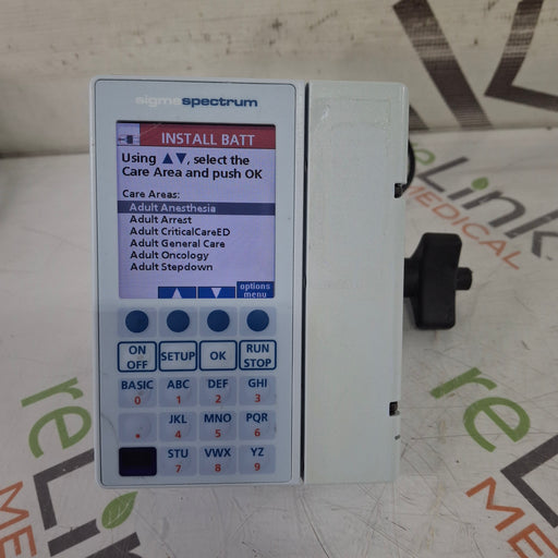 Baxter Baxter Sigma Spectrum 8.00.05 w/o Battery Infusion Pump Infusion Pump reLink Medical