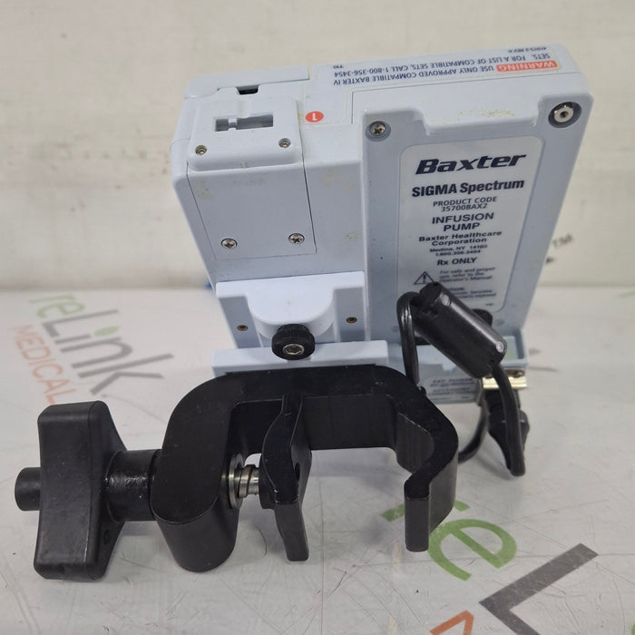 Baxter Baxter Sigma Spectrum 8.00.03 w/o Battery Infusion Pump Infusion Pump reLink Medical
