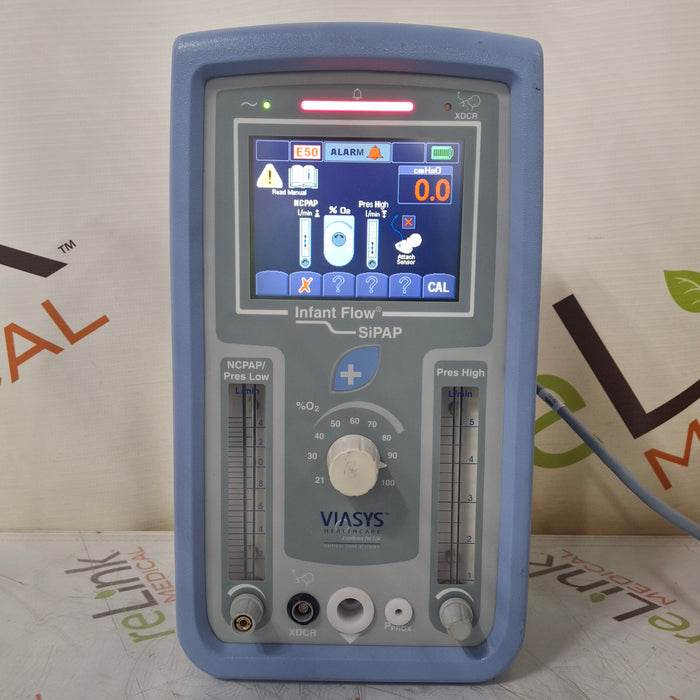 Viasys Healthcare Viasys Healthcare Infant Flow SiPAP Ventilator Respiratory reLink Medical