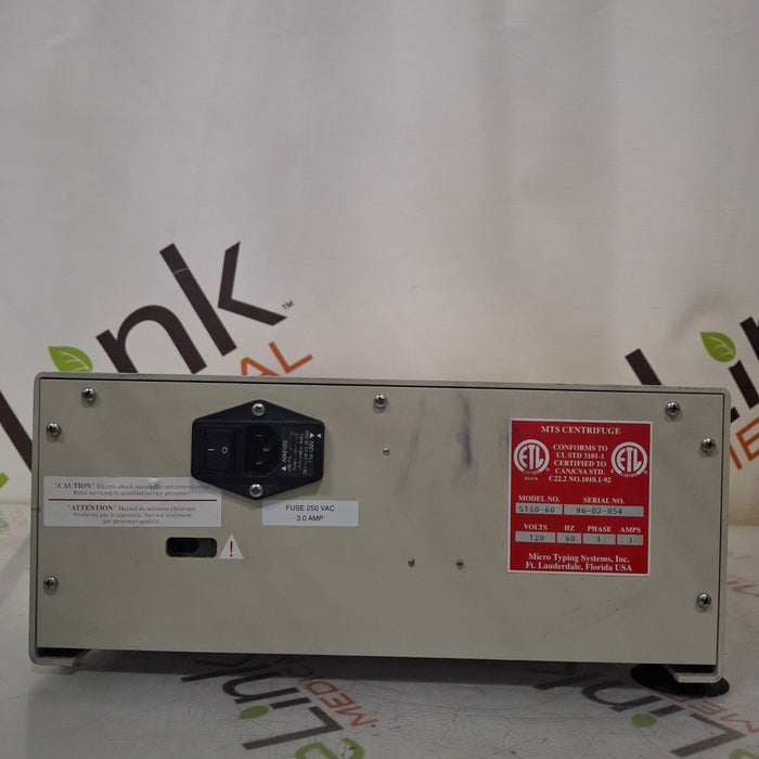 Ortho Diagnostic Systems Inc. Ortho Diagnostic Systems Inc. MTS 5150-60 Centrifuge Centrifuges reLink Medical