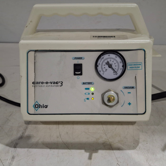 Ohio Medical Corporation Care-E-Vac 3 Portable Suction System
