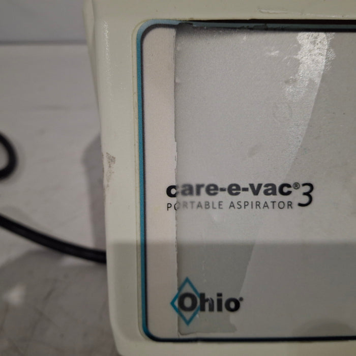 Ohio Medical Corporation Care-E-Vac 3 Portable Suction System