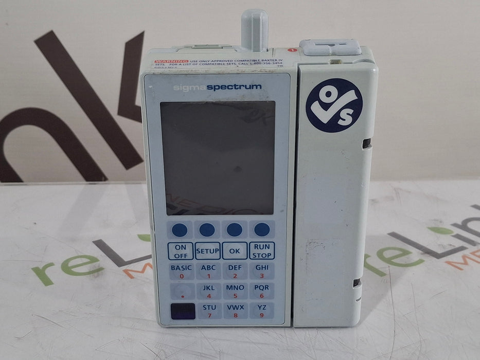 Baxter Sigma Spectrum with B/G Battery Infusion Pump