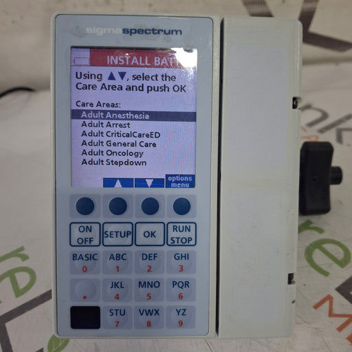 Baxter Baxter Sigma Spectrum 8.00.04 w/o Battery Infusion Pump Infusion Pump reLink Medical