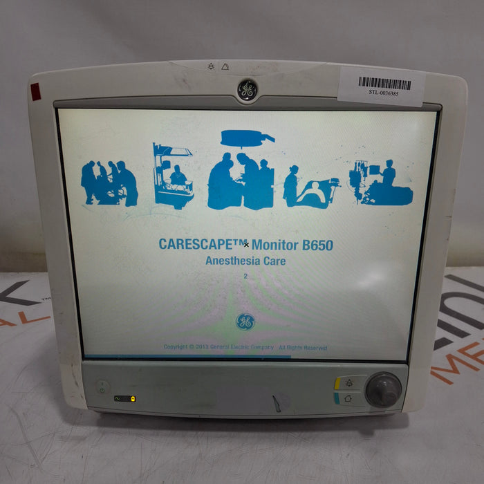 GE Healthcare GE Healthcare Carescape B650 Anesthesia Care Patient Monitor Patient Monitors reLink Medical