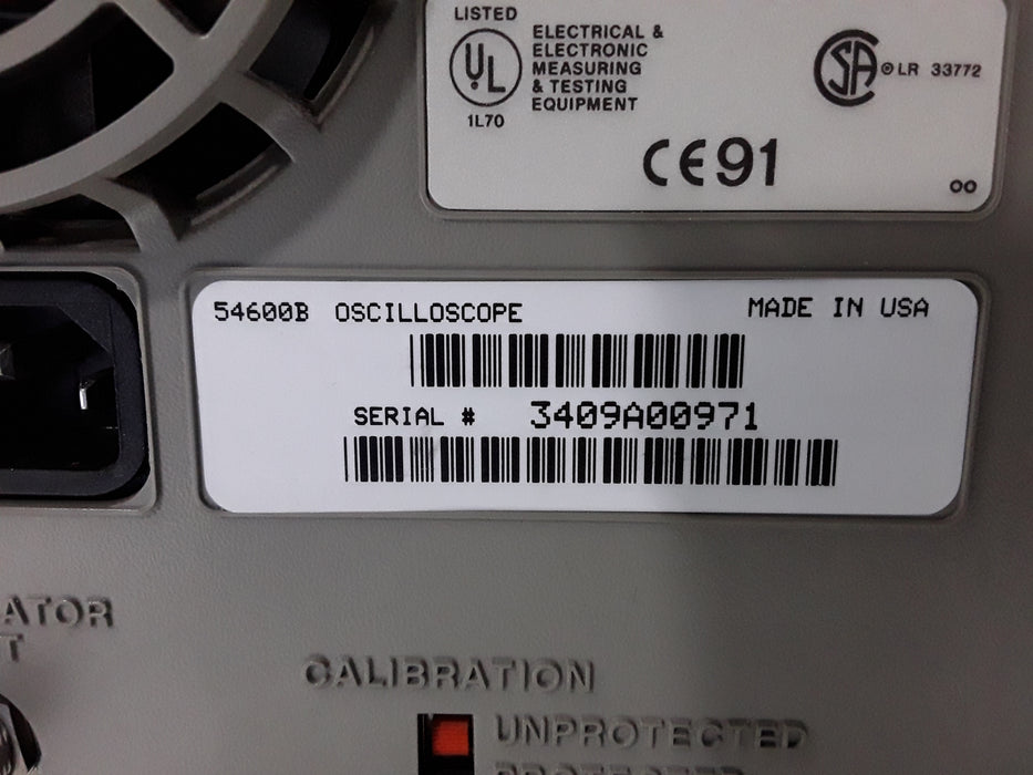 Hewlett Packard 54600B Oscilloscope