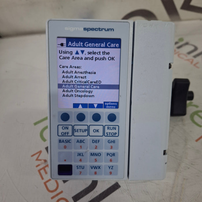 Baxter Sigma Spectrum 8.00.03 w/o Battery Infusion Pump