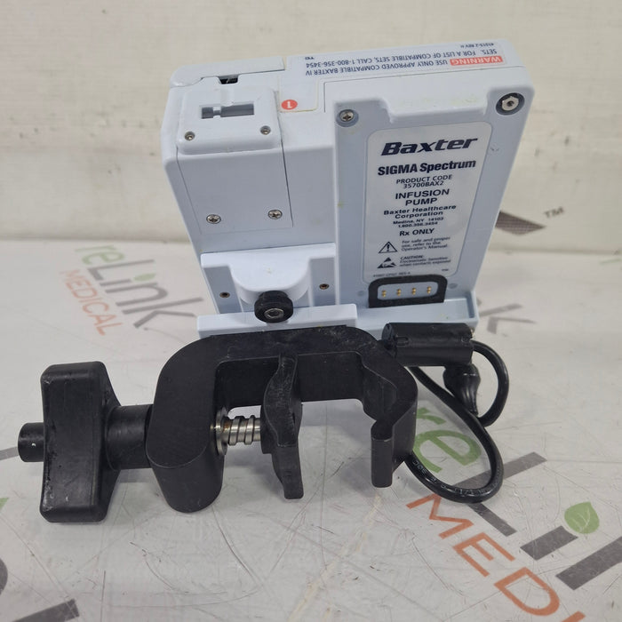 Baxter Sigma Spectrum 8.00.03 w/o Battery Infusion Pump
