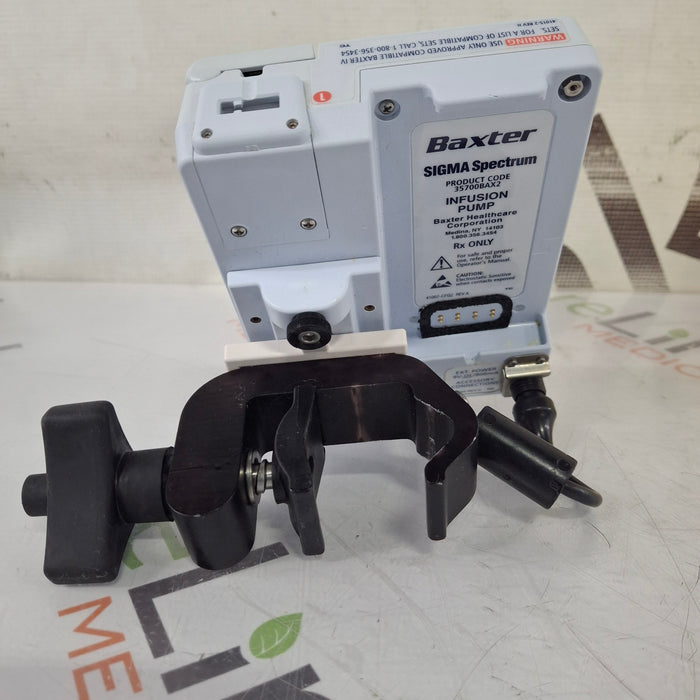 Baxter Baxter Sigma Spectrum 8.00.05 w/o Battery Infusion Pump Infusion Pump reLink Medical