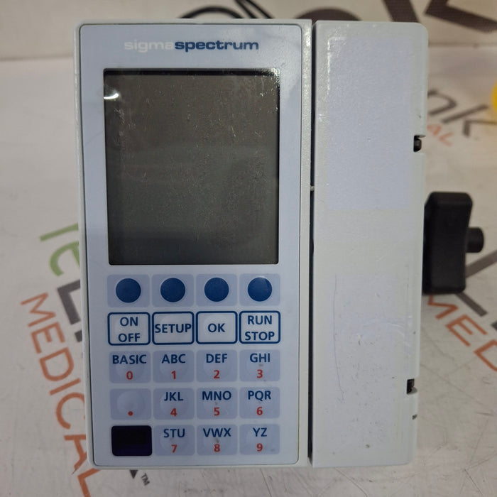 Baxter Sigma Spectrum w/Non Wireless or No Battery Infusion Pump