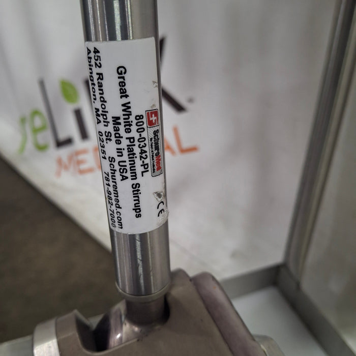 SchureMed Great White Platinum Stirrups