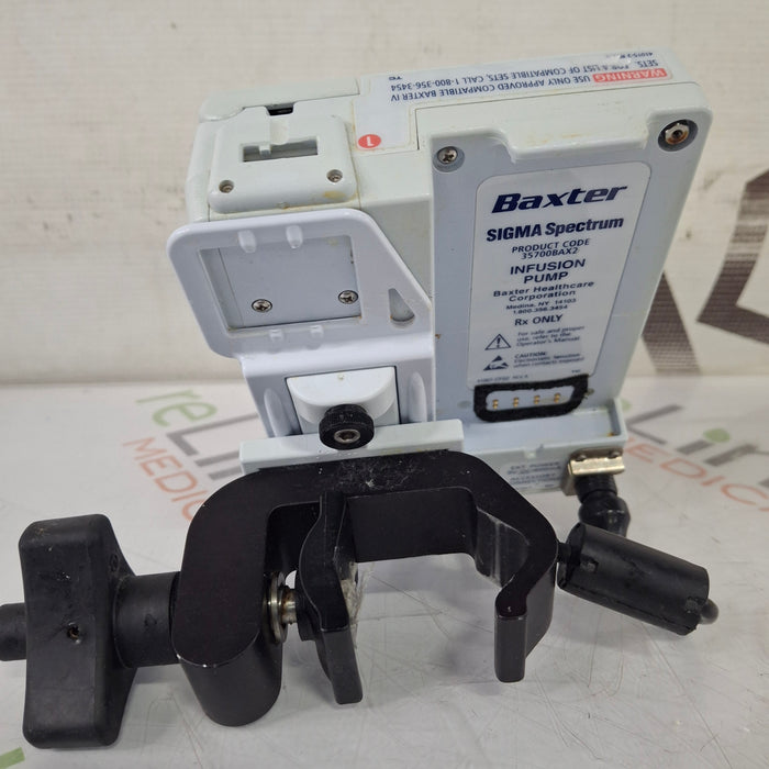 Baxter Sigma Spectrum 8.00.03 w/o Battery Infusion Pump