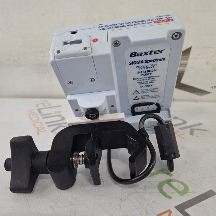Baxter Baxter Sigma Spectrum 8.00.05 w/o Battery Infusion Pump Infusion Pumps reLink Medical