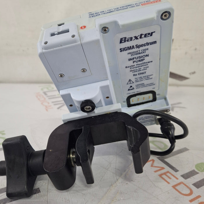 Baxter Baxter Sigma Spectrum 8.00.04 w/o Battery Infusion Pump Infusion Pumps reLink Medical