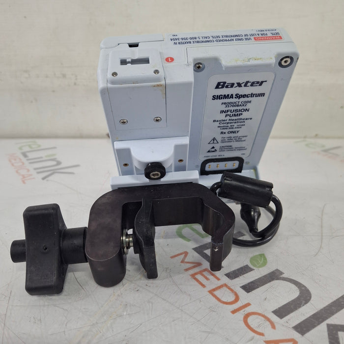 Baxter Sigma Spectrum w/Non Wireless or No Battery Infusion Pump