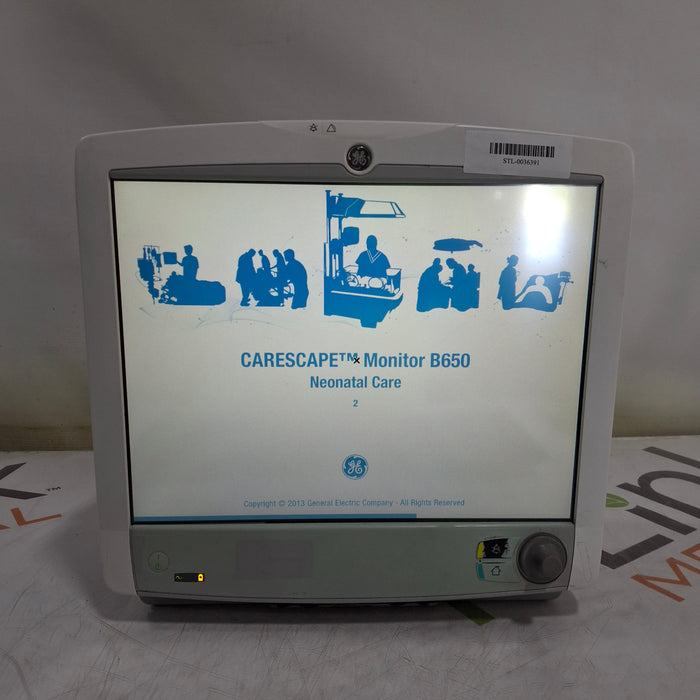 GE Healthcare GE Healthcare Carescape B650 Neonatal Care Patient Monitor Patient Monitors reLink Medical