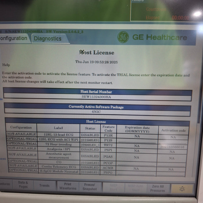 GE Healthcare GE Healthcare Carescape B650 Neonatal Care Patient Monitor Patient Monitors reLink Medical