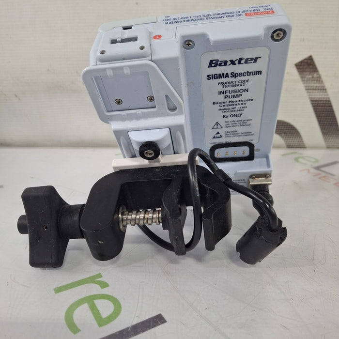Baxter Baxter Sigma Spectrum 8.00.05 w/o Battery Infusion Pump Infusion Pumps reLink Medical