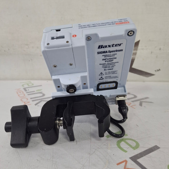 Baxter Sigma Spectrum w/Non Wireless or No Battery Infusion Pump