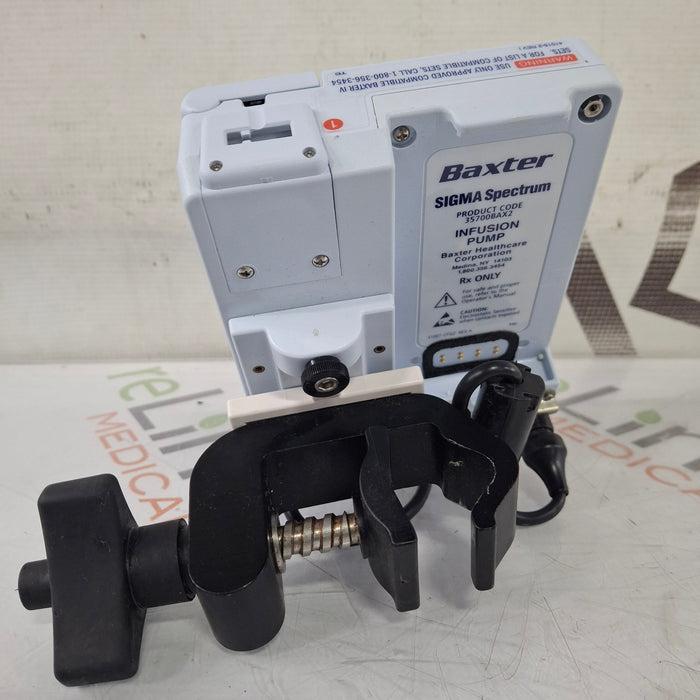 Baxter Sigma Spectrum 8.01.00 w/o Battery Infusion Pump
