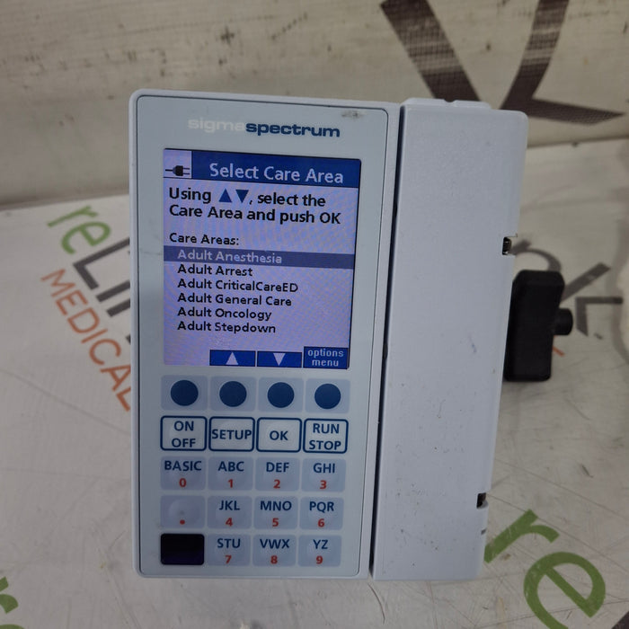 Baxter Sigma Spectrum 8.01.00 w/o Battery Infusion Pump