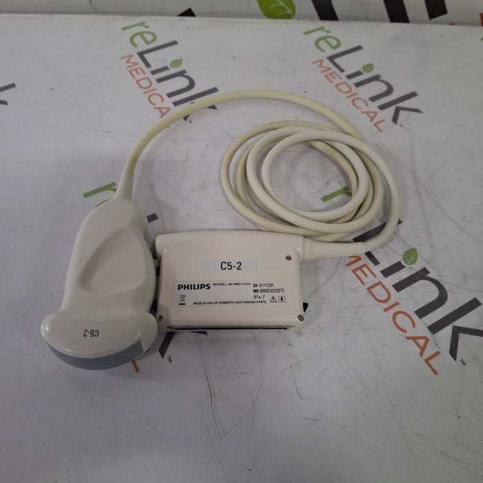 Philips Philips C5-2 Curved Array Transducer Ultrasound Probes reLink Medical