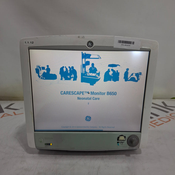 GE Healthcare GE Healthcare Carescape B650 Neonatal Care Patient Monitor Patient Monitors reLink Medical