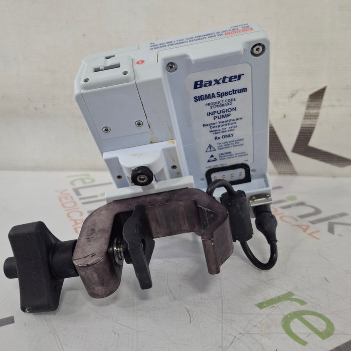Baxter Baxter Sigma Spectrum 8.00.03 w/o Battery Infusion Pump Infusion Pump reLink Medical