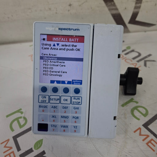 Baxter Baxter Sigma Spectrum 8.01.00 w/o Battery Infusion Pump Infusion Pump reLink Medical