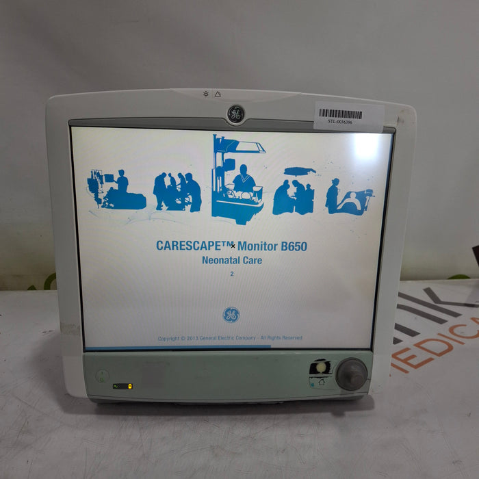 GE Healthcare GE Healthcare Carescape B650 Neonatal Care Patient Monitor Patient Monitors reLink Medical