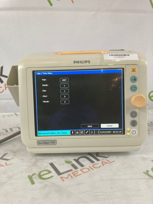 Philips Philips Suresigns VS3 Vital Signs Monitor Patient Monitors reLink Medical