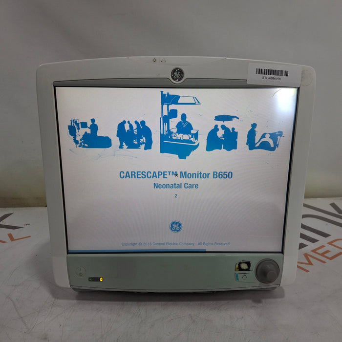 GE Healthcare GE Healthcare Carescape B650 Neonatal Care Patient Monitor Patient Monitors reLink Medical