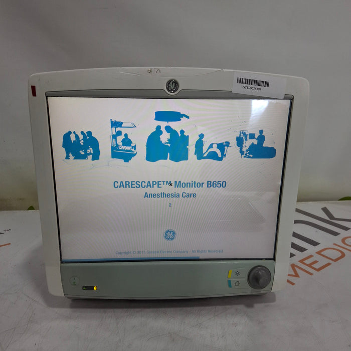 GE Healthcare Carescape B650 Anesthesia Care Patient Monitor