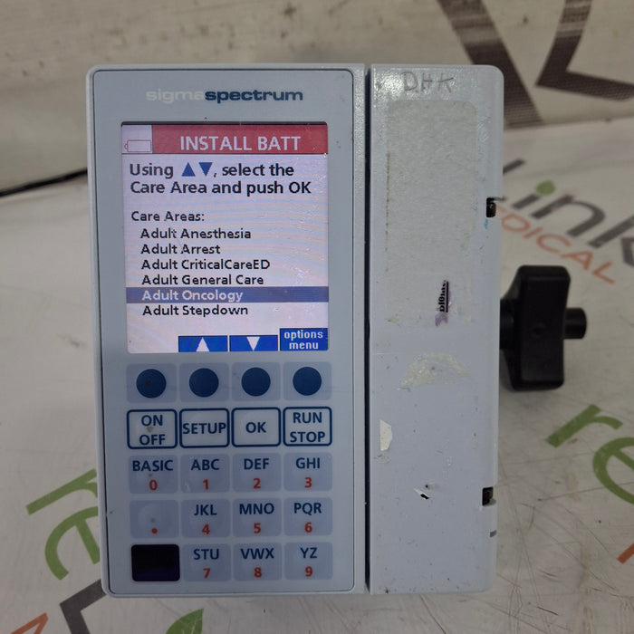 Baxter Baxter Sigma Spectrum 8.00.03 w/o Battery Infusion Pump Infusion Pumps reLink Medical