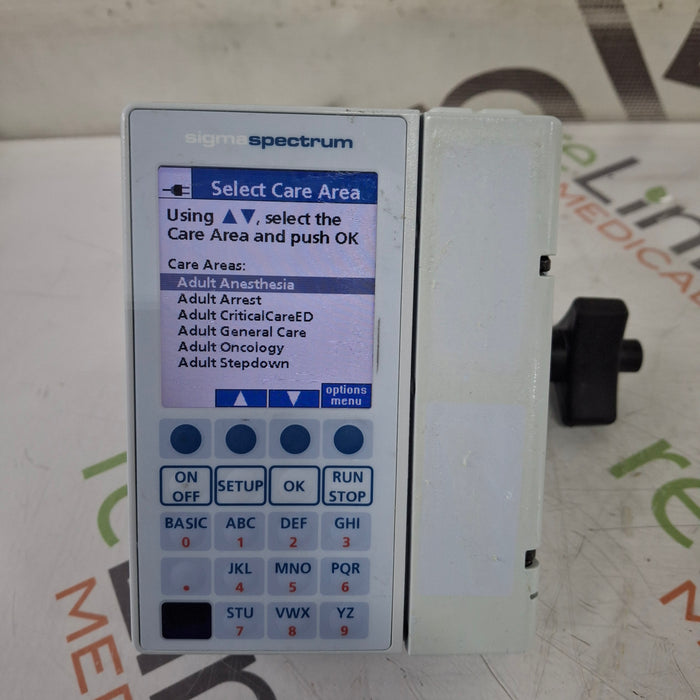 Baxter Baxter Sigma Spectrum 8.00.03 w/o Battery Infusion Pump Infusion Pump reLink Medical