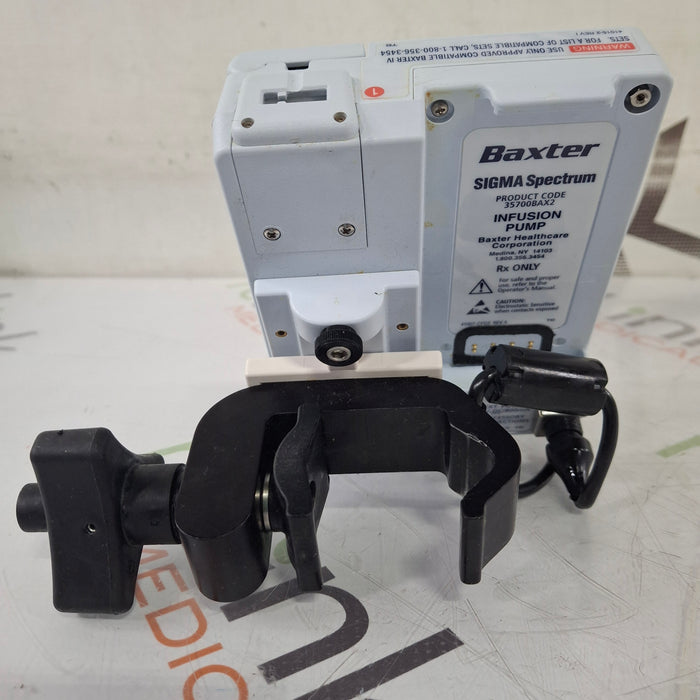 Baxter Sigma Spectrum 8.00.04 w/o Battery Infusion Pump