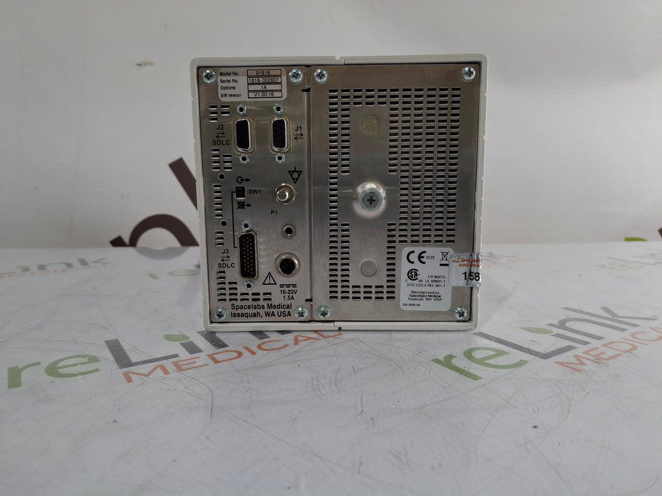 Spacelabs Healthcare Ultraview SL 91518 Multigas Analyzer