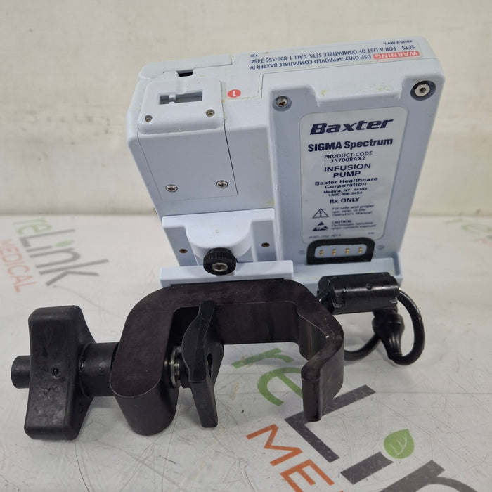 Baxter Sigma Spectrum 8.00.03 w/o Battery Infusion Pump