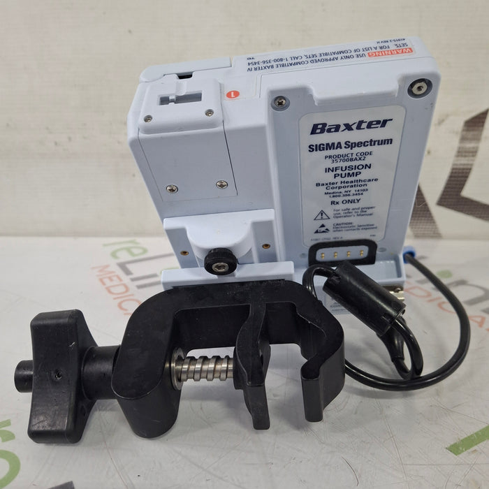 Baxter Baxter Sigma Spectrum 8.00.03 w/o Battery Infusion Pump Infusion Pump reLink Medical