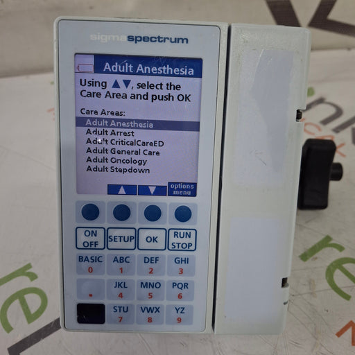 Baxter Baxter Sigma Spectrum 8.00.03 w/o Battery Infusion Pump Infusion Pump reLink Medical