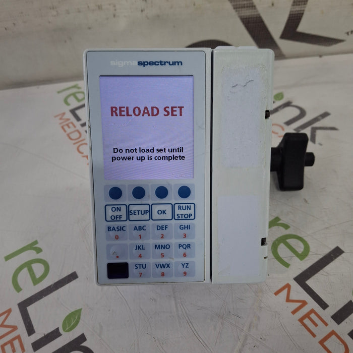 Baxter Sigma Spectrum 8.01.00 w/o Battery Infusion Pump