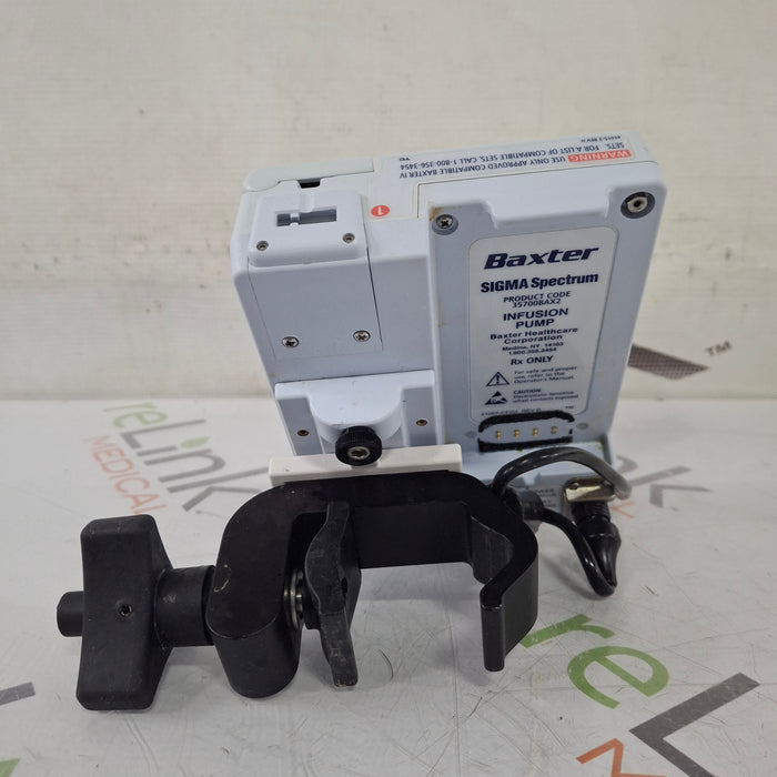 Baxter Sigma Spectrum 8.01.00 w/o Battery Infusion Pump