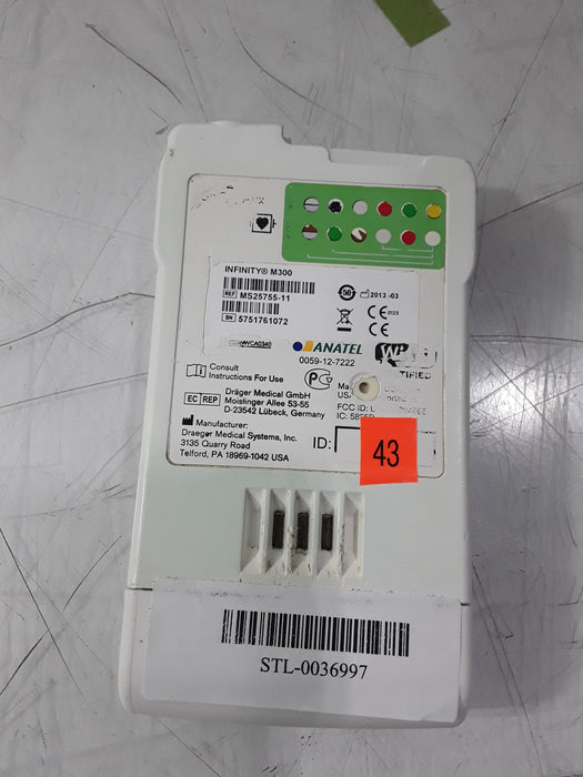 Draeger Medical Infinity M300 Patient Monitor