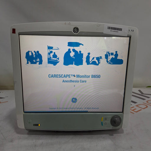 GE Healthcare GE Healthcare Carescape B650 Anesthesia Care Patient Monitor Patient Monitors reLink Medical