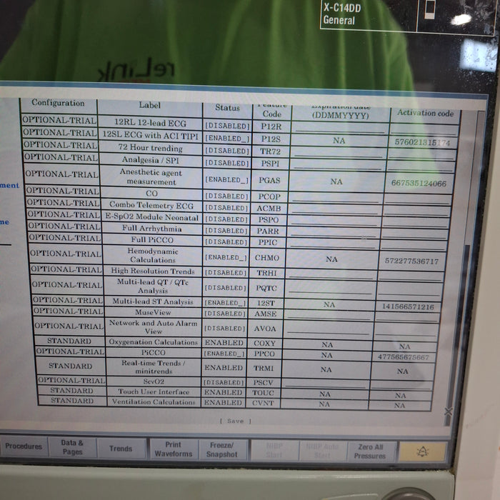 GE Healthcare GE Healthcare Carescape B650 Anesthesia Care Patient Monitor Patient Monitors reLink Medical