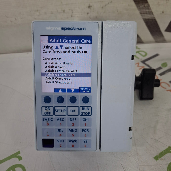 Baxter Baxter Sigma Spectrum 8.00.03 w/o Battery Infusion Pump Infusion Pump reLink Medical