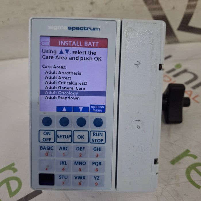 Baxter Baxter Sigma Spectrum 8.00.05 w/o Battery Infusion Pump Infusion Pump reLink Medical