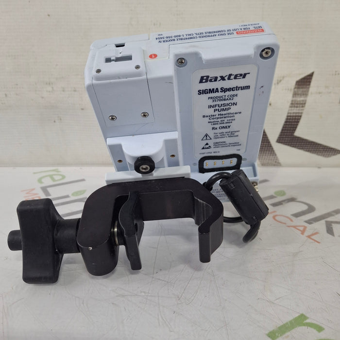 Baxter Baxter Sigma Spectrum 8.00.05 w/o Battery Infusion Pump Infusion Pump reLink Medical